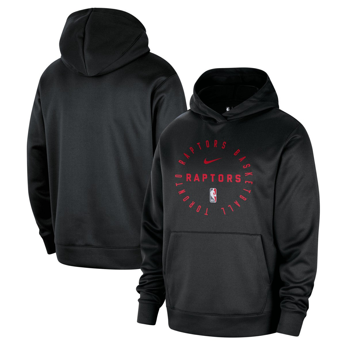 Nike - Toronto Raptors 2024/25 Spotlight On-Court Practice Performance Pullover Hoodie - Black