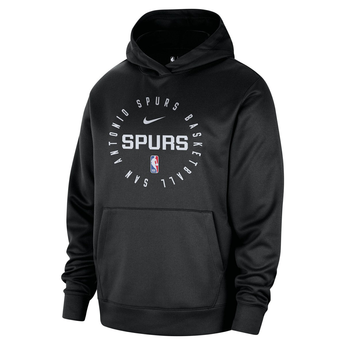 Nike - San Antonio Spurs 2024/25 Spotlight On-Court Practice Performance Pullover Hoodie - Black