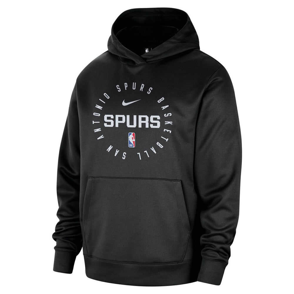 Nike - San Antonio Spurs 2024/25 Spotlight On-Court Practice Performance Pullover Hoodie - Black
