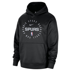 Nike - San Antonio Spurs 2024/25 Spotlight On-Court Practice Performance Pullover Hoodie - Black