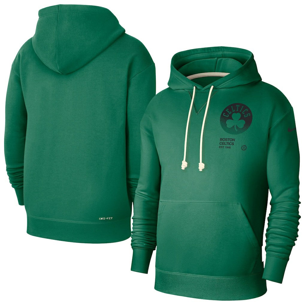 Nike - Boston Celtics Courtside Standard Issue Premium Performance Pullover Hoodie - Kelly Green