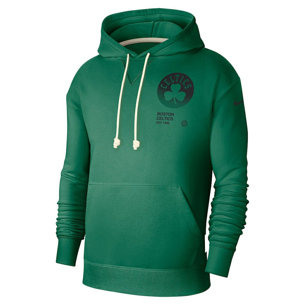 Nike - Boston Celtics Courtside Standard Issue Premium Performance Pullover Hoodie - Kelly Green