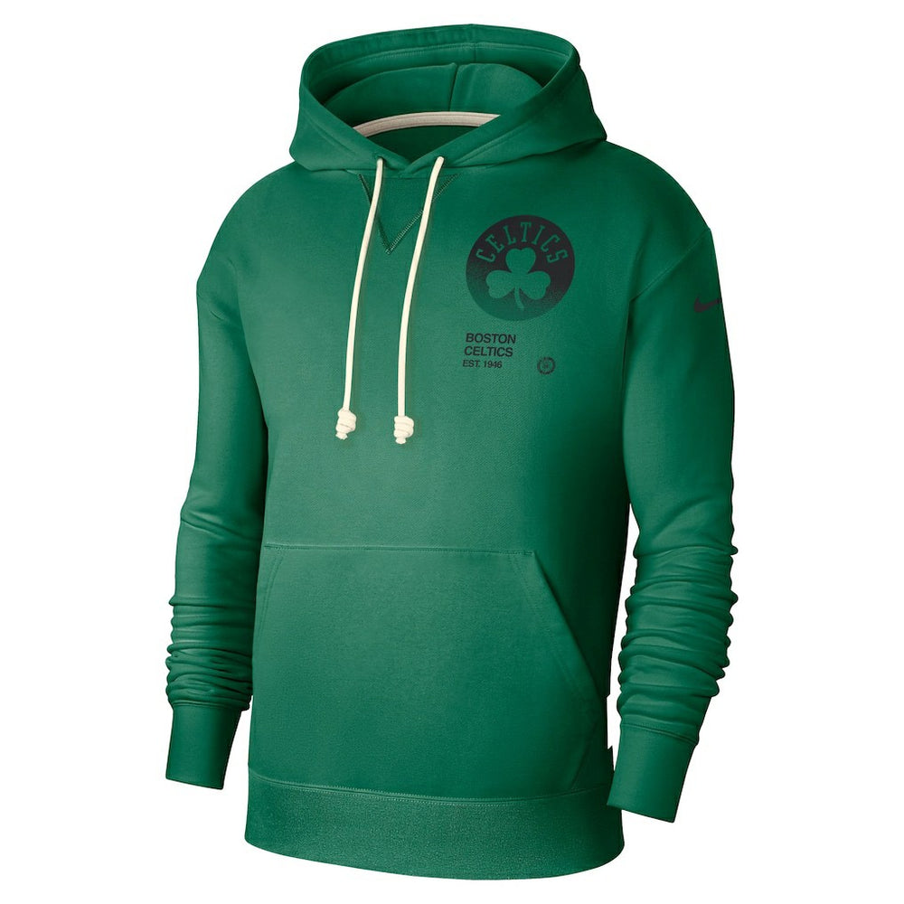 Nike - Boston Celtics Courtside Standard Issue Premium Performance Pullover Hoodie - Kelly Green