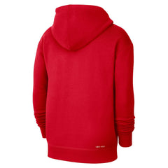 Nike - Atlanta Hawks Courtside Standard Issue Premium Performance Pullover Hoodie - Red