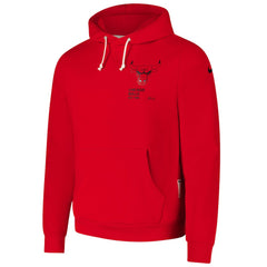 Nike - Chicago Bulls Courtside Standard Issue Premium Performance Pullover Hoodie - Red
