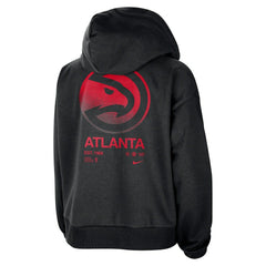 Nike - Atlanta Hawks Women's Courtside Standard Issue Performance Pullover Hoodie - Black
