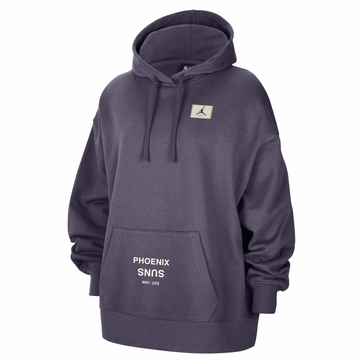 NBA - Phoenix Suns Jordan Brand Women's Courtside Statement Edition Oversized Pullover Hoodie - Purple