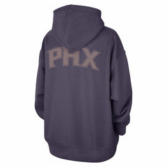 NBA - Phoenix Suns Jordan Brand Women's Courtside Statement Edition Oversized Pullover Hoodie - Purple