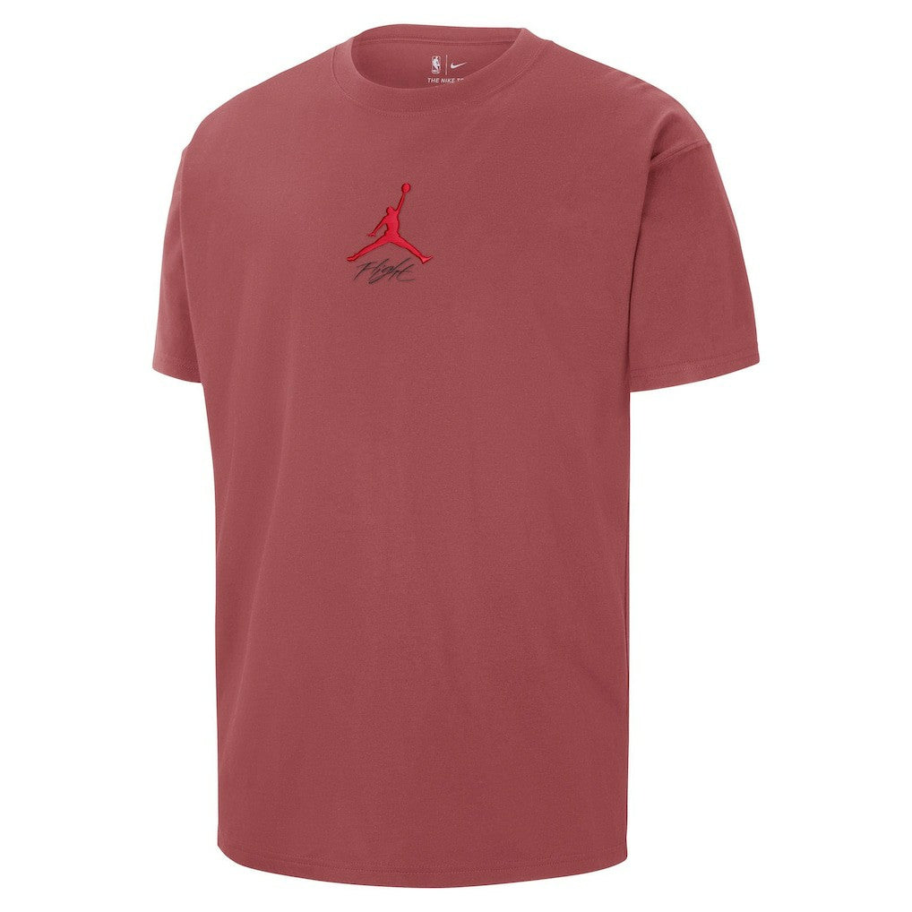 NBA - Chicago Bulls Jordan Brand Statement Edition Jumpman Flight Heavyweight T-Shirt - Red