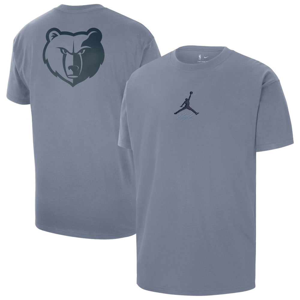 NBA - Memphis Grizzlies Jordan Brand Statement Edition Jumpman Flight Heavyweight T-Shirt - Blue