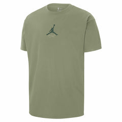 NBA - Milwaukee Bucks Jordan Brand Statement Edition Jumpman Flight Heavyweight T-Shirt - Green