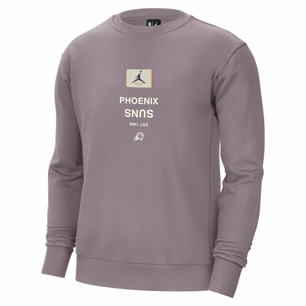 NBA - Phoenix Suns Jordan Brand Courtside Statement Edition Heavyweight Pullover Sweatshirt - Purple