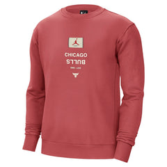 NBA - Chicago Bulls Jordan Brand Courtside Statement Edition Heavyweight Pullover Sweatshirt - Red