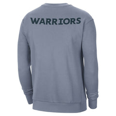 NBA - Golden State Warriors Jordan Brand Courtside Statement Edition Heavyweight Pullover Sweatshirt - Blue