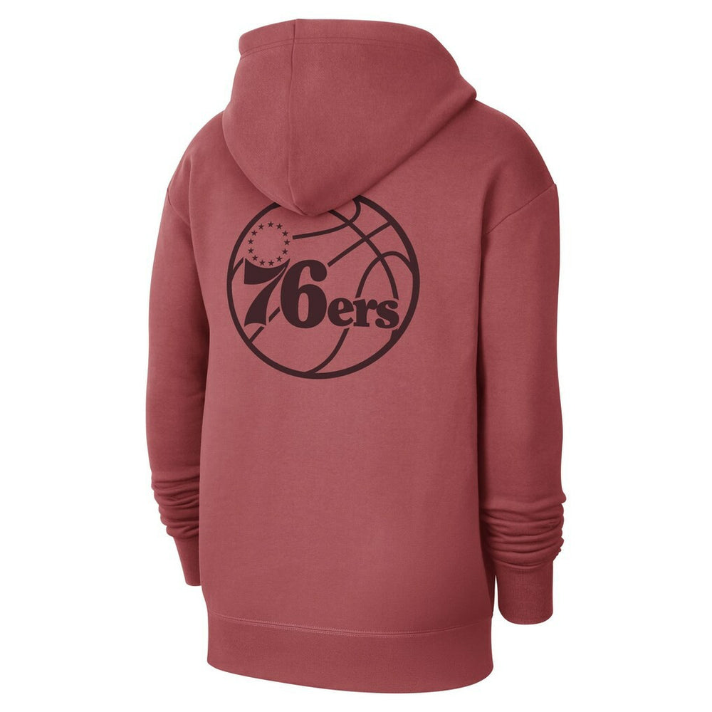 NBA - Philadelphia 76ers Jordan Brand Courtside Statement Edition Pullover Hoodie - Red