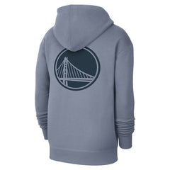 NBA - Golden State Warriors Jordan Brand Courtside Statement Edition Pullover Hoodie - Gray