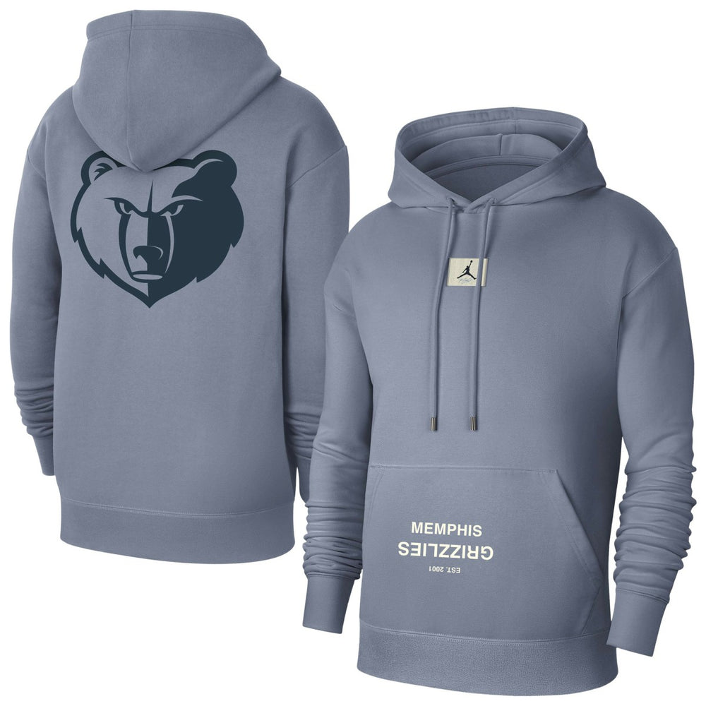 NBA - Memphis Grizzlies Jordan Brand Courtside Statement Edition Pullover Hoodie - Gray