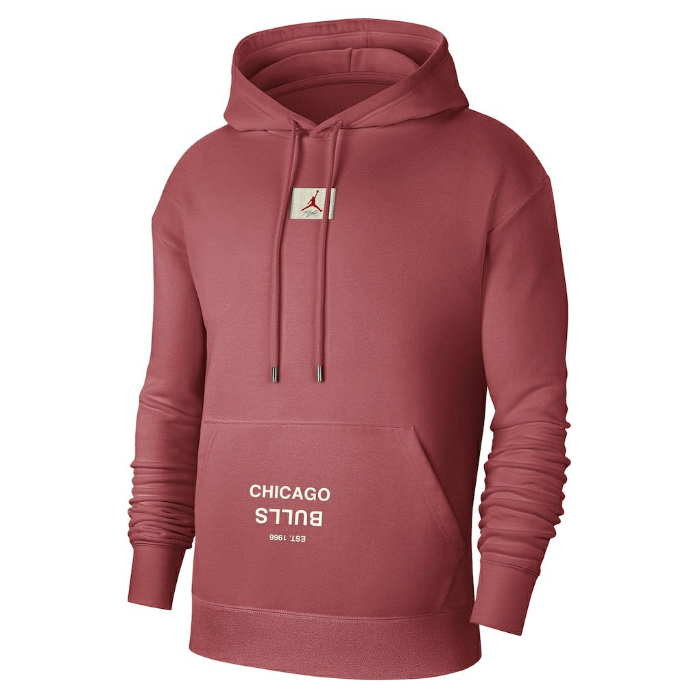 NBA - Chicago Bulls Jordan Brand Courtside Statement Edition Pullover Hoodie - Red