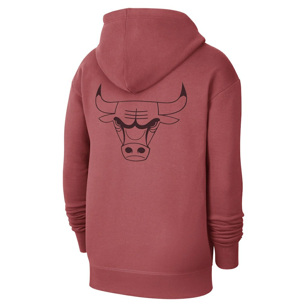 NBA - Chicago Bulls Jordan Brand Courtside Statement Edition Pullover Hoodie - Red