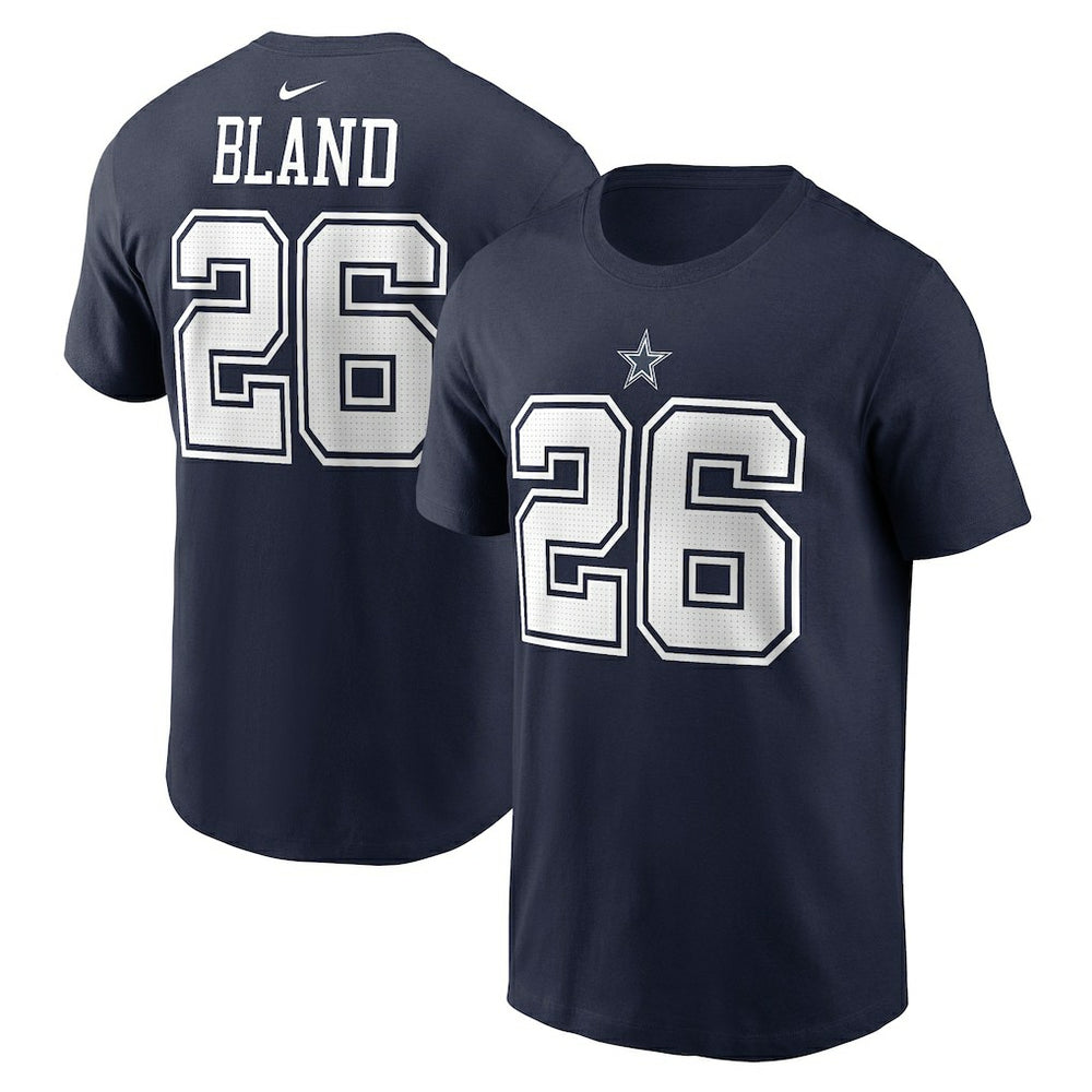 DaRon Bland Dallas Cowboys Player Name & Number T-Shirt Navy - Nike