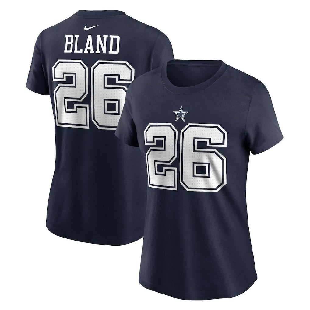 DaRon Bland Dallas Cowboys Women's Player Name & Number T-Shirt Navy - Nike