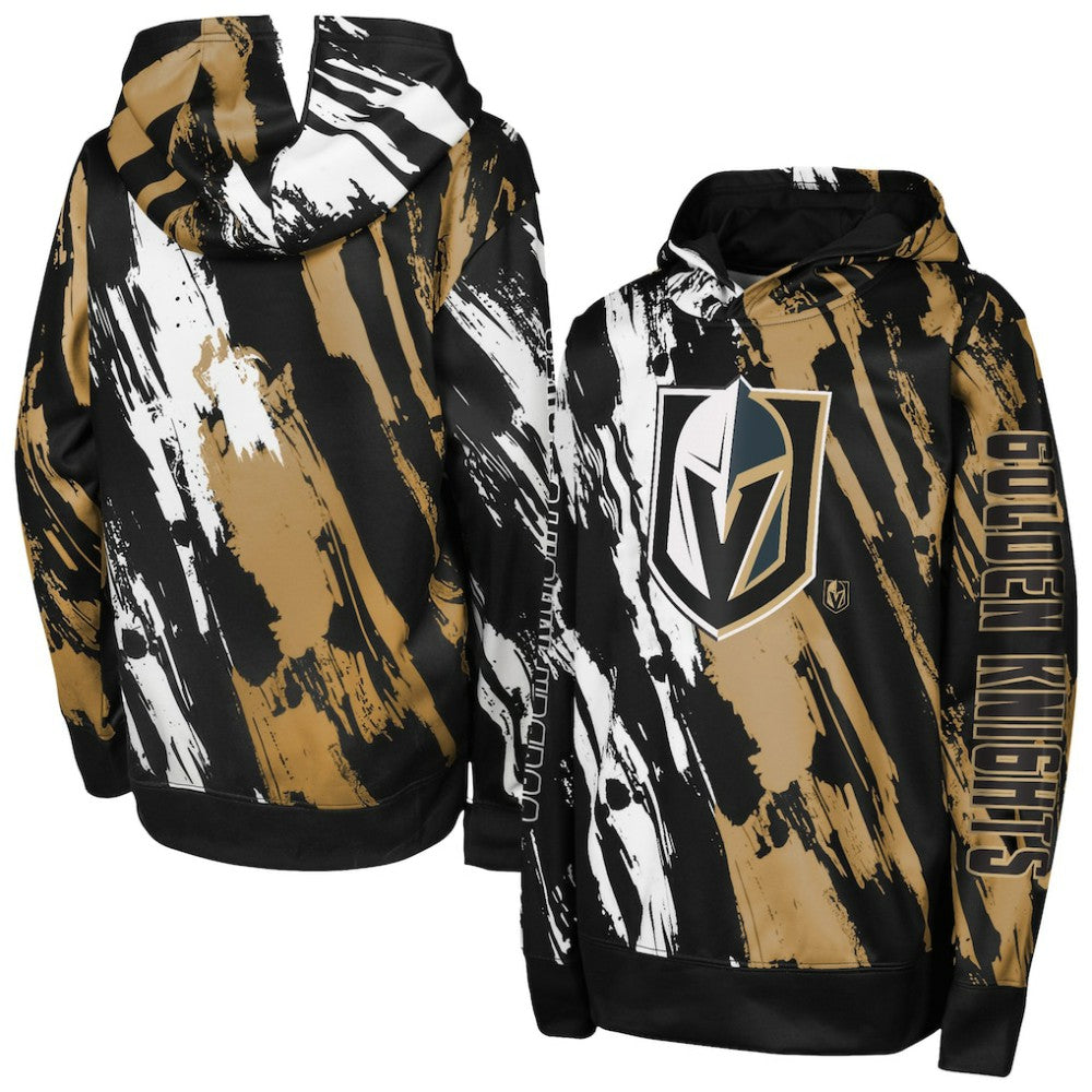 Vegas Golden Knights Preschool Master Snipe Pullover Hoodie Black