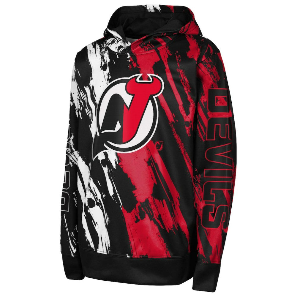 New Jersey Devils - Preschool Master Snipe Pullover Hoodie Red