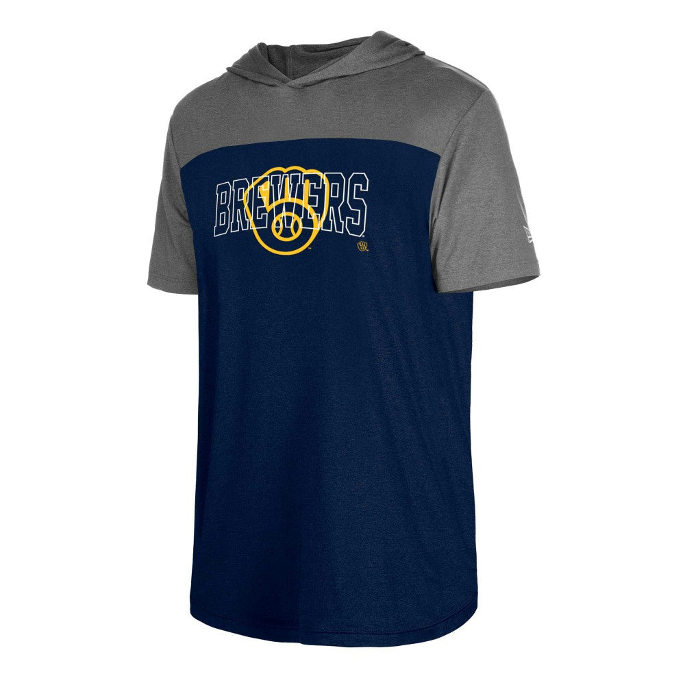 Milwaukee Brewers New Era Active Brushed Hoodie T-Shirt Sale