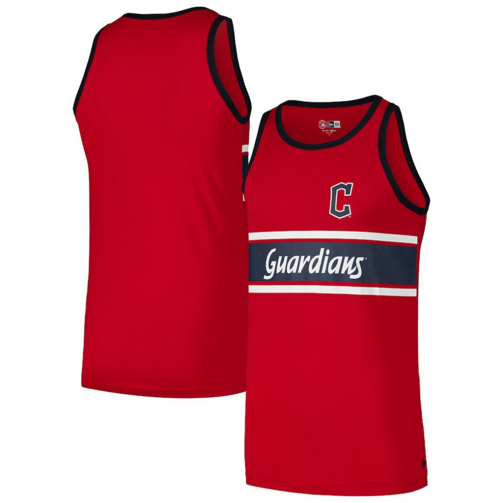 Cleveland Guardians New Era Jersey Ringer Tank Top Sale