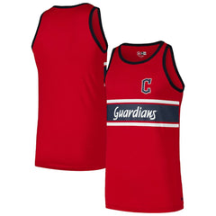 Cleveland Guardians New Era Jersey Ringer Tank Top Sale