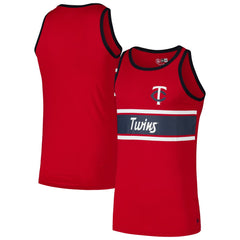 Minnesota Twins New Era Jersey Ringer Tank Top Clearance
