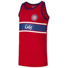 Chicago Cubs New Era Jersey Ringer Tank Top On Sale