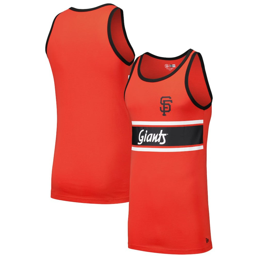 San Francisco Giants New Era Jersey Ringer Tank Top Sale