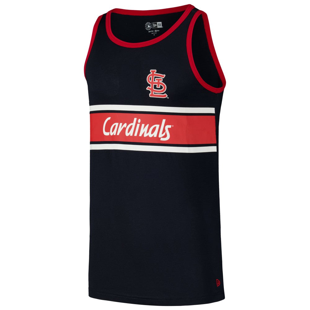 St. Louis Cardinals New Era Jersey Ringer Tank Top for sale