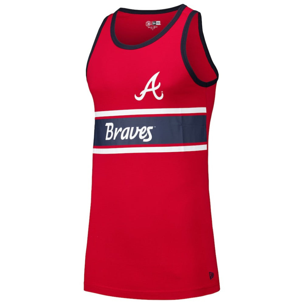 Atlanta Braves New Era Jersey Ringer Tank Top for sale