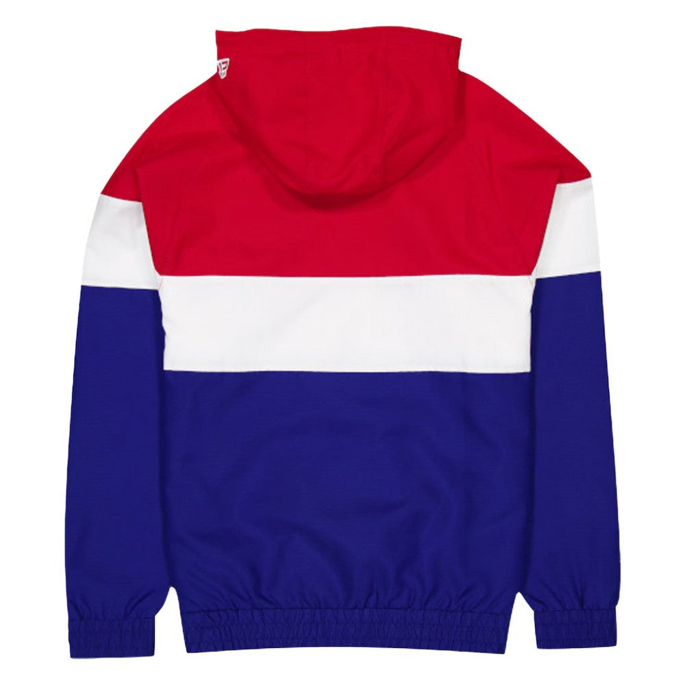 Atlanta Braves New Era Ripstop Raglan Quarter-Zip Hoodie Windbreaker Jacket discount