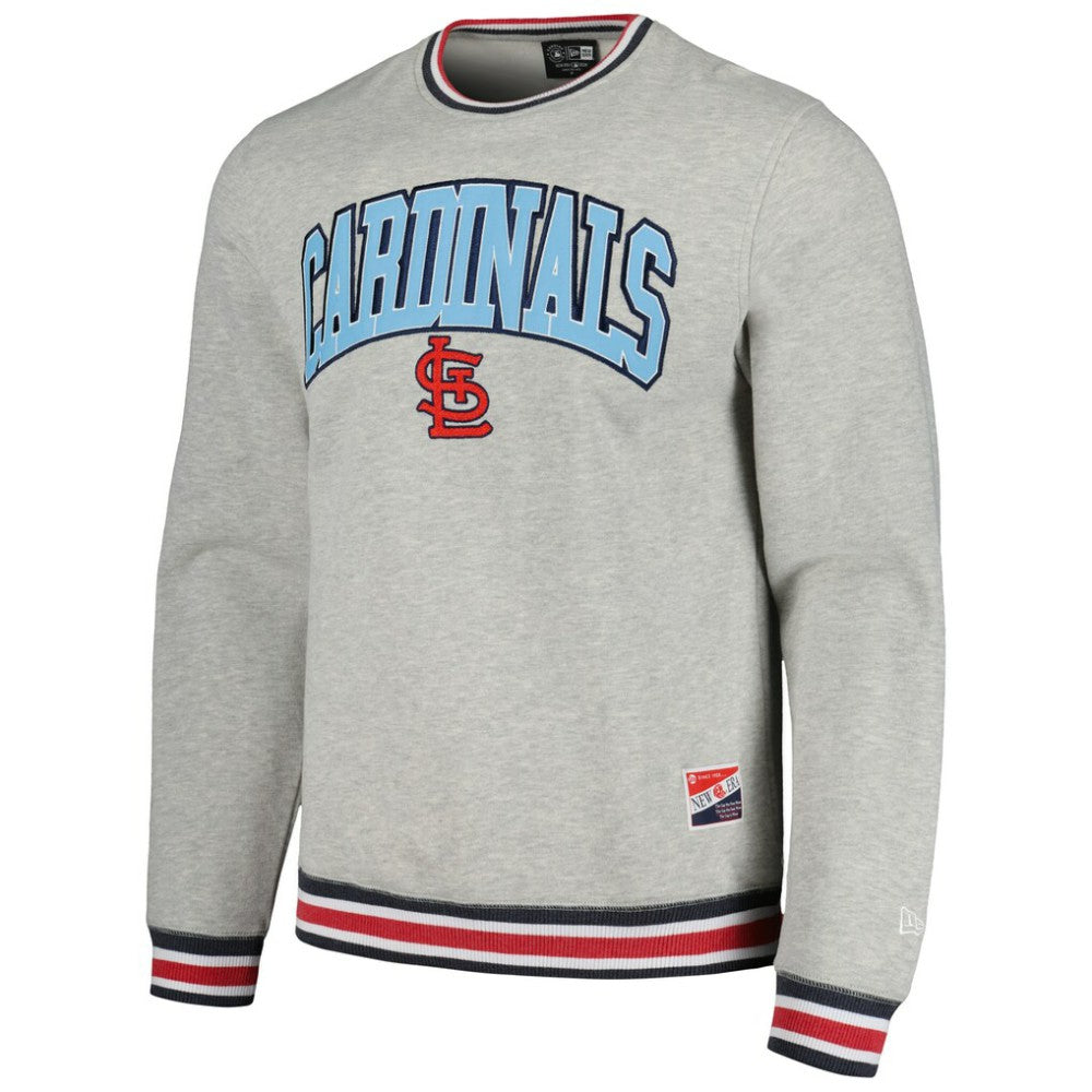 St. Louis Cardinals New Era Throwback Classic Pullover Sweatshirt Online