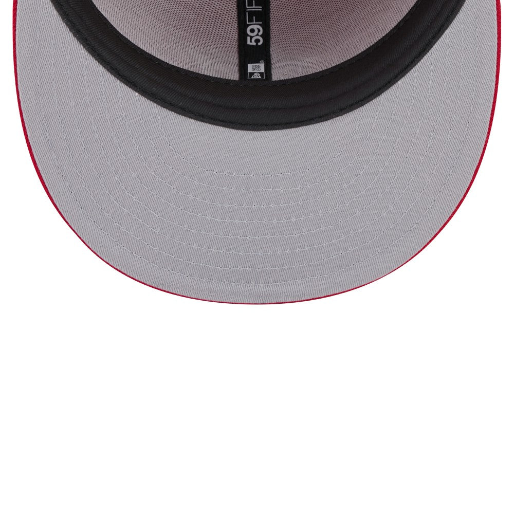 Miami Marlins New Era White Logo 59FIFTY Fitted Hat Near Me