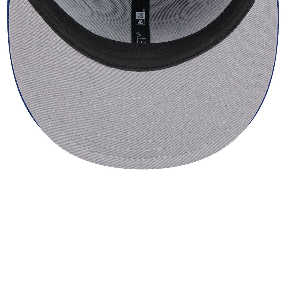 Miami Marlins New Era White Logo 59FIFTY Fitted Hat Lifestyle