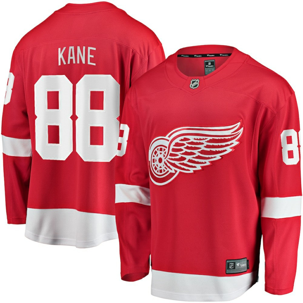 Patrick Kane Detroit Red Wings Fanatics Home Breakaway Player Jersey - Red | NHL Jerseys
