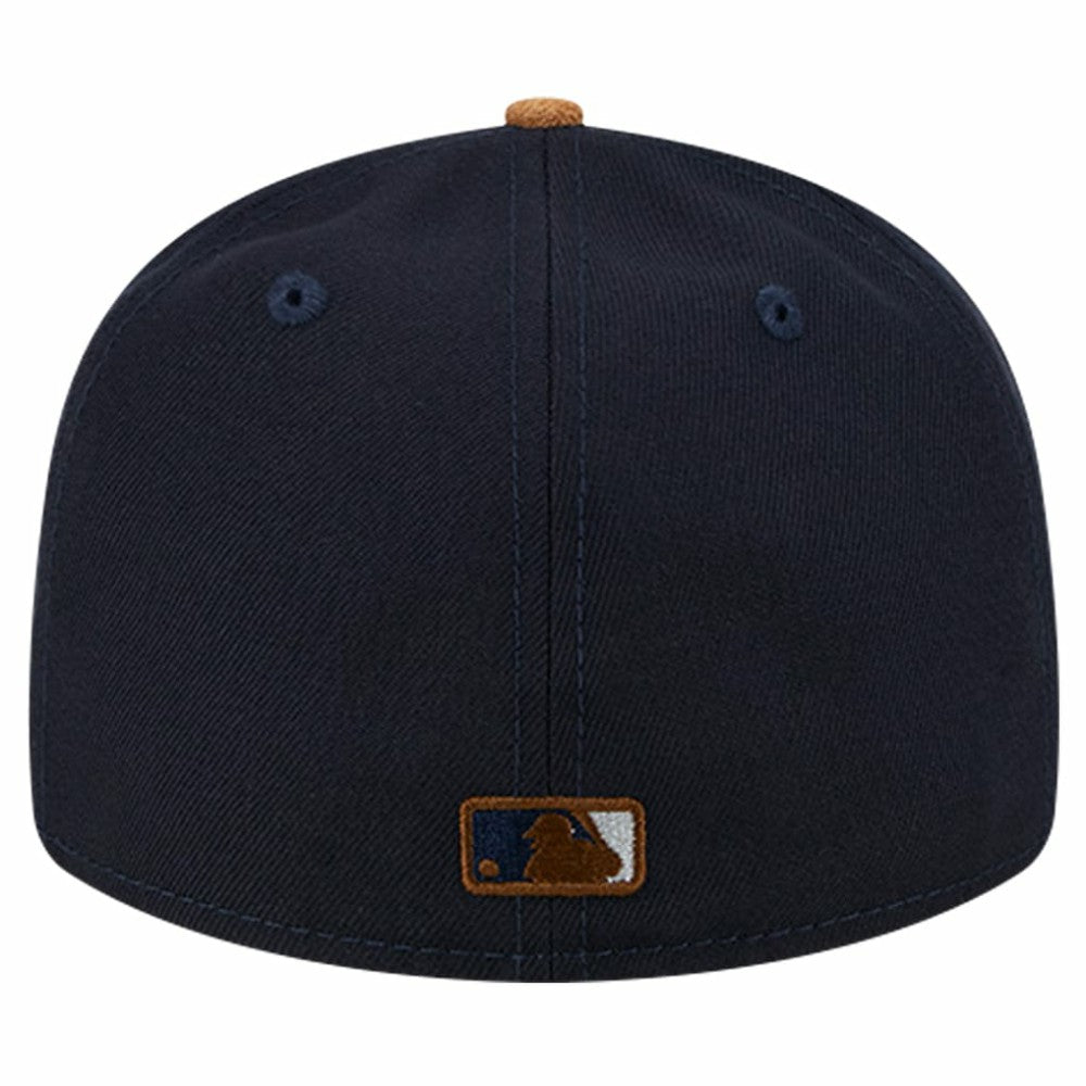 New York Yankees New Era Team Suede Visor Low Profile 59FIFTY Fitted Hat Clearance