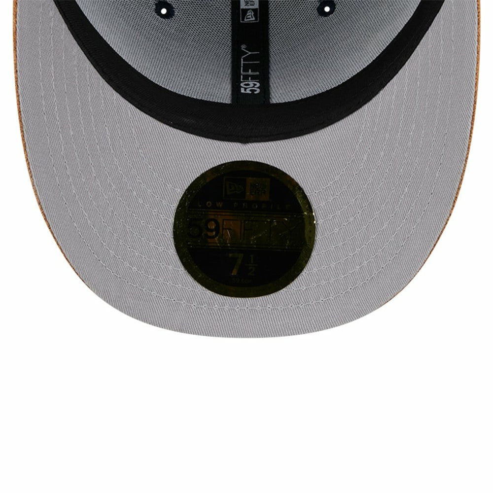 New York Yankees New Era Team Suede Visor Low Profile 59FIFTY Fitted Hat Clearance