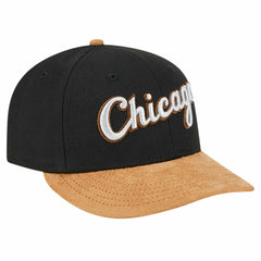 Chicago White Sox New Era Team Suede Visor Low Profile 59FIFTY Fitted Hat Clearance