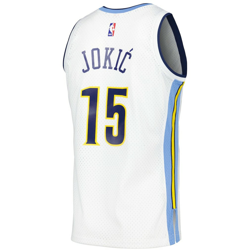 Mitchell & Ness - Nikola Jokic Denver Nuggets 2016/17 Throwback Swingman Jersey - White
