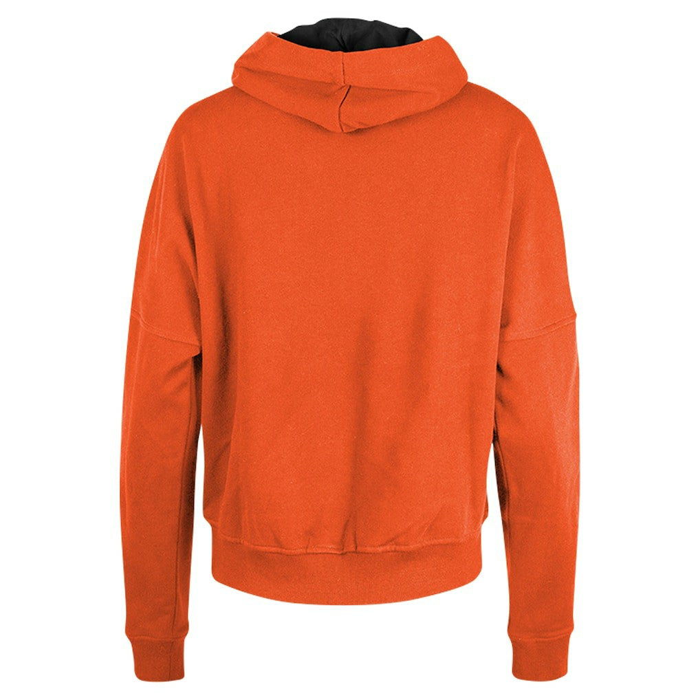 Cincinnati Bengals New Era Women's Boxy Pullover Hoodie Orange - NFL