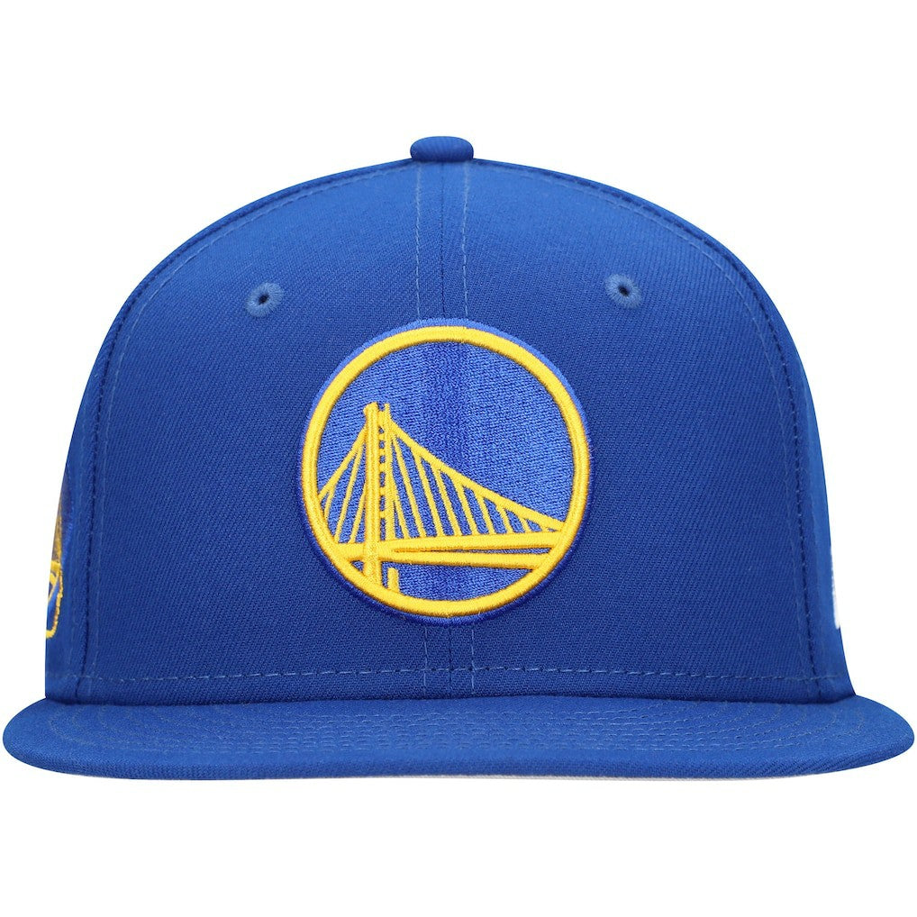 New Era - Golden State Warriors Injection State Outline 9FIFTY Snapback Hat - Royal