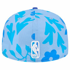 New Era - Dallas Mavericks Palm Fronds 2-Tone 59FIFTY Fitted Hat - Blue