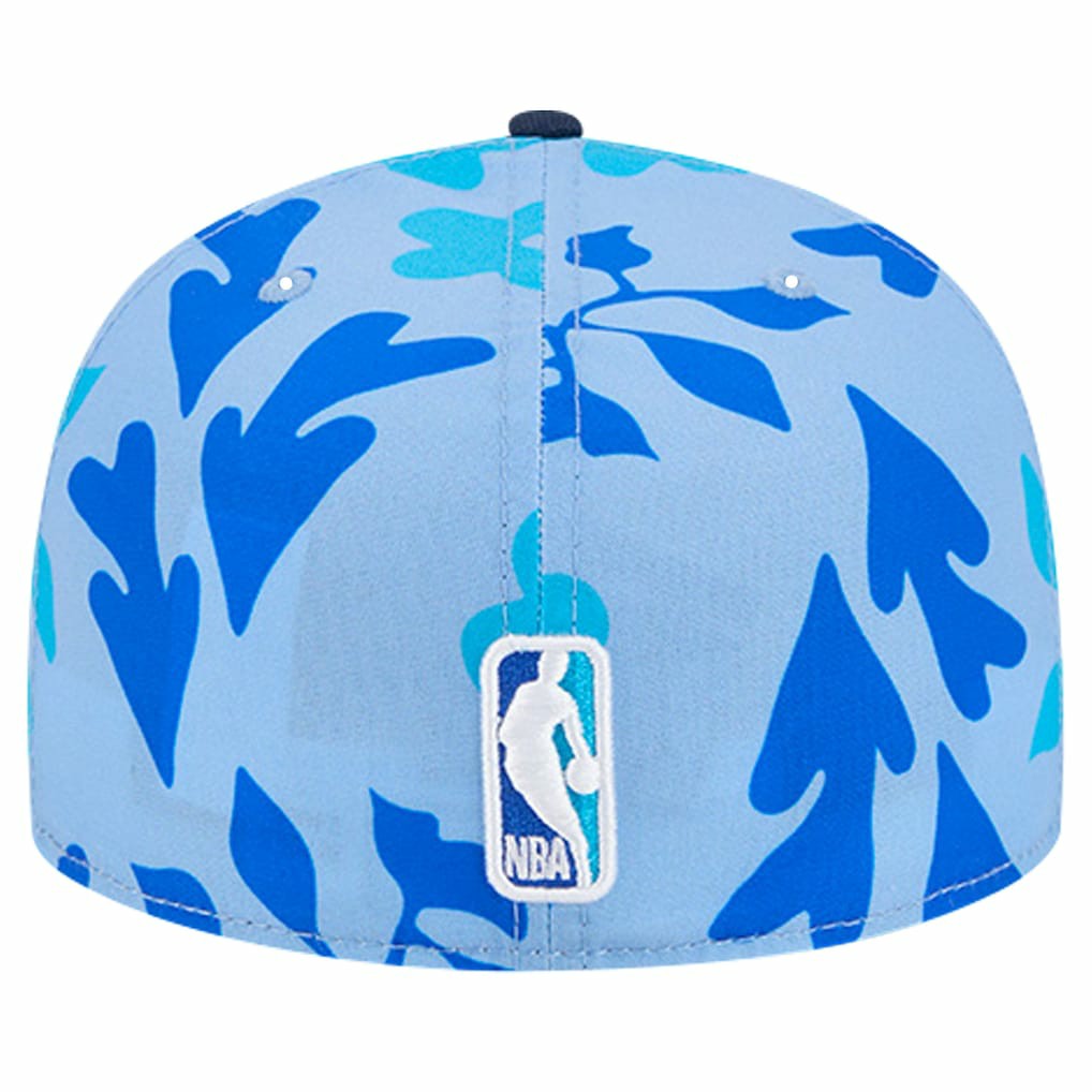 New Era - Denver Nuggets Palm Fronds 2-Tone 59FIFTY Fitted Hat - Blue