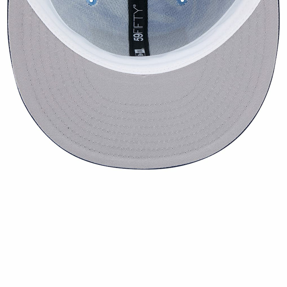 New Era - Denver Nuggets Palm Fronds 2-Tone 59FIFTY Fitted Hat - Blue