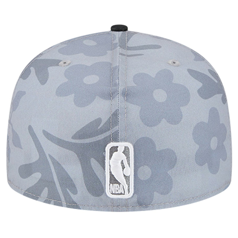 New Era - Miami Heat Palm Fronds 2-Tone 59FIFTY Fitted Hat - Gray